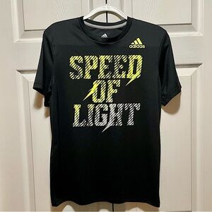 Adidas Speed of Light Graphic Tee - 100% Polyester